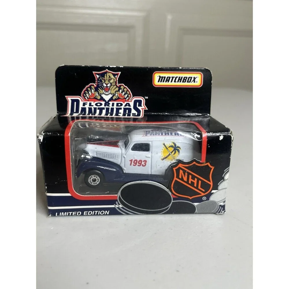 Florida Panthers 1993 Matchbox NHL Team Collectible Diecast Car